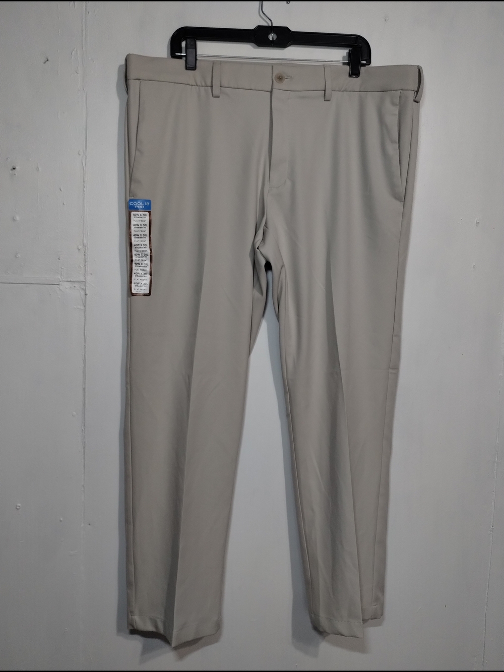 Haggar Men's Dress Pants in Light Beige